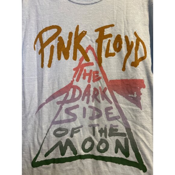 Pink Floyd Dark Side of The Moon Prism Men's SMALL Shirt Rock Band Album Tour Me - Picture 2 of 4